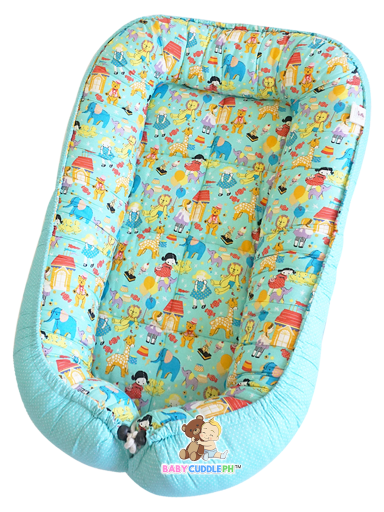 Baby Dolls in Teal (Limited Stock) - Bed and Head Pillow