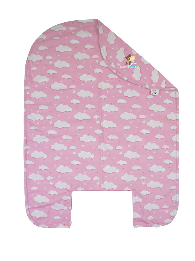 BabyCuddle Bed Cover - Pink Clouds (Limited Stock)