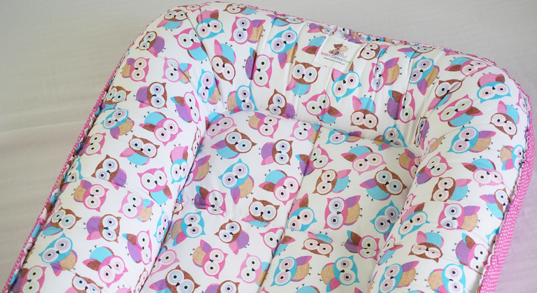 [PRE-ORDER] Baby Owl in Pink (Limited Stock) - Babycuddle Bed