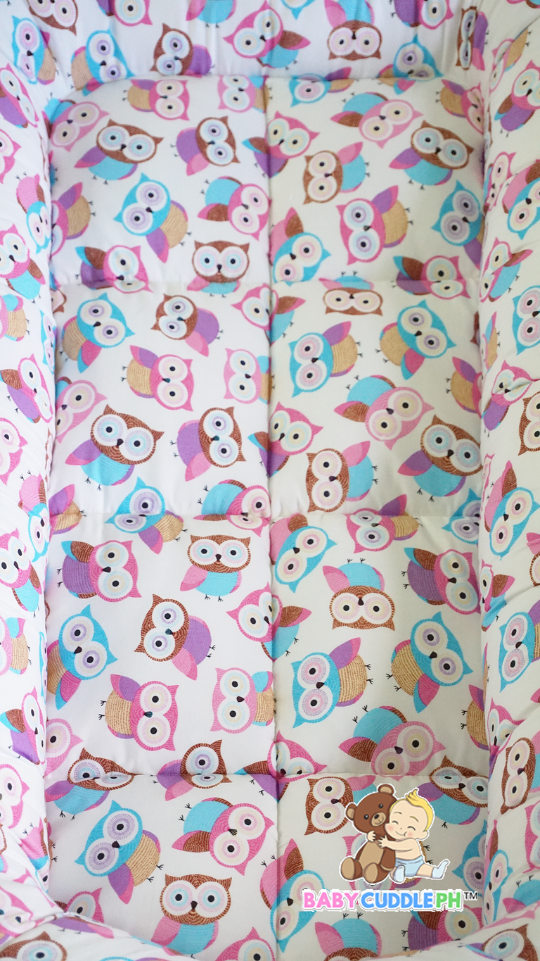 [PRE-ORDER] Baby Owl in Pink (Limited Stock) - Babycuddle Bed
