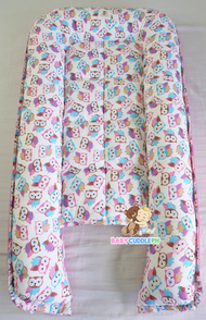 [PRE-ORDER] Baby Owl in Pink (Limited Stock) - Babycuddle Bed