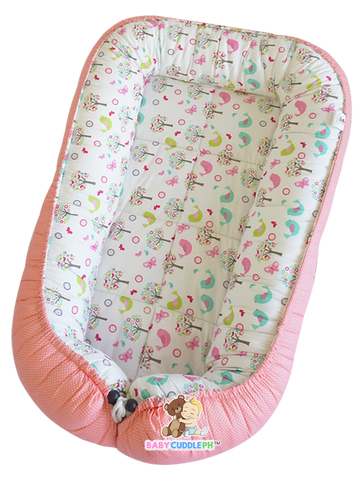 [PRE-ORDER] BabyCuddle Bed - Birds and Butterflies (Top Seller)