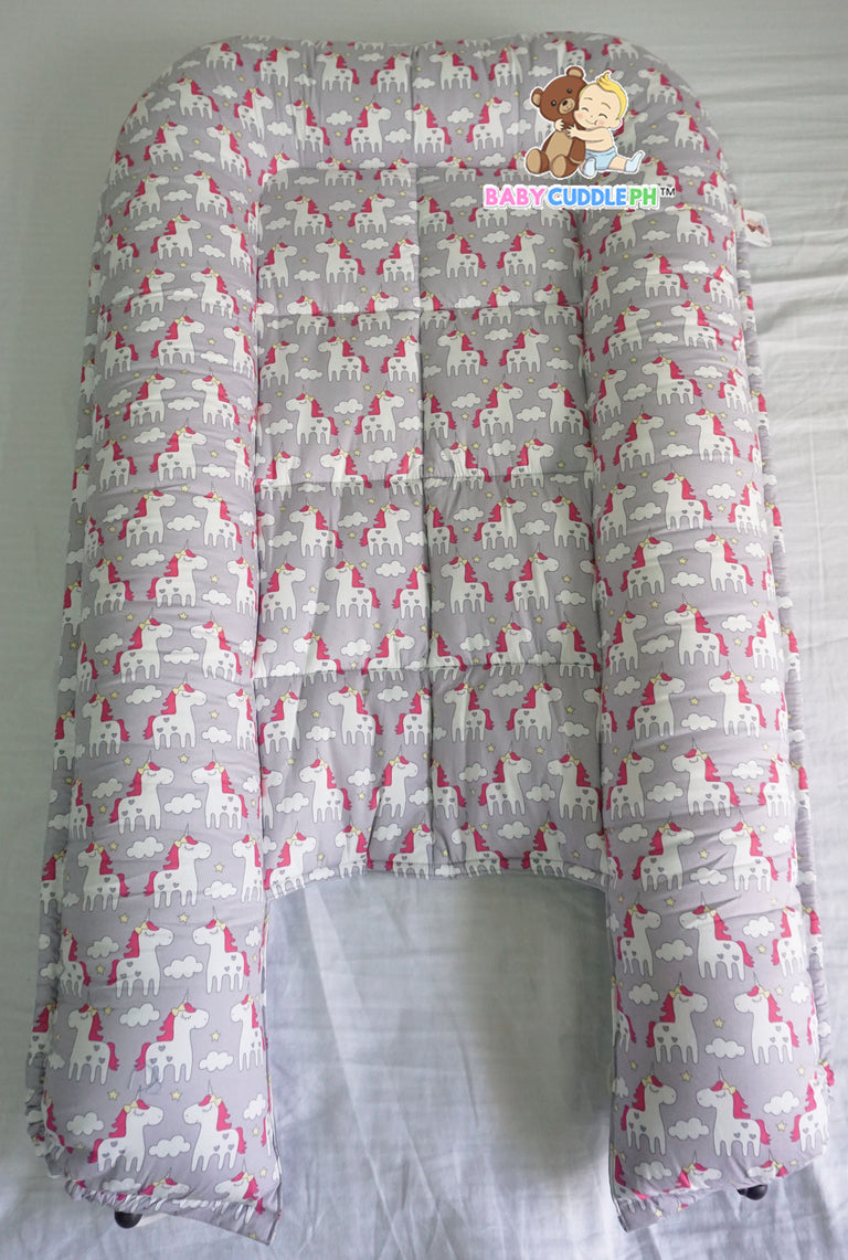 [PRE-ORDER] Little Unicorn in Blue (Best Seller) - Babycuddle Bed