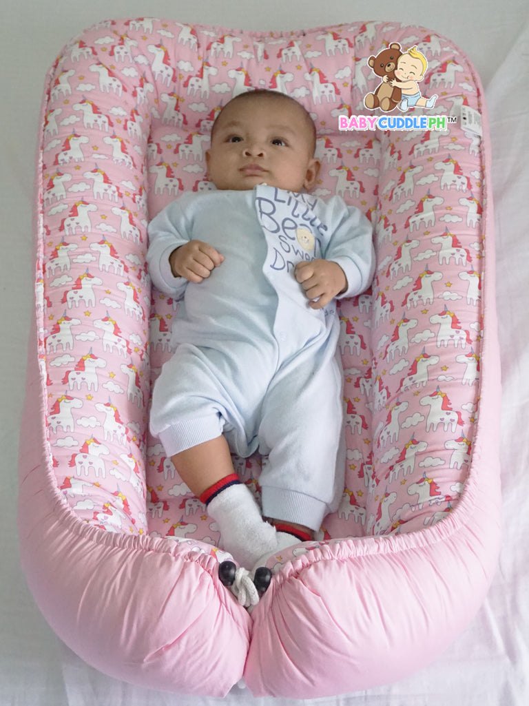 [PRE-ORDER] Little Unicorn in Blue (Best Seller) - Babycuddle Bed