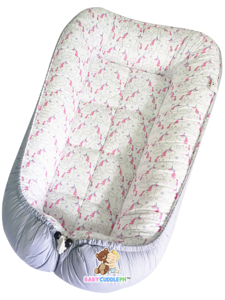 [PRE-ORDER] Little Unicorn in Blue (Best Seller) - Babycuddle Bed