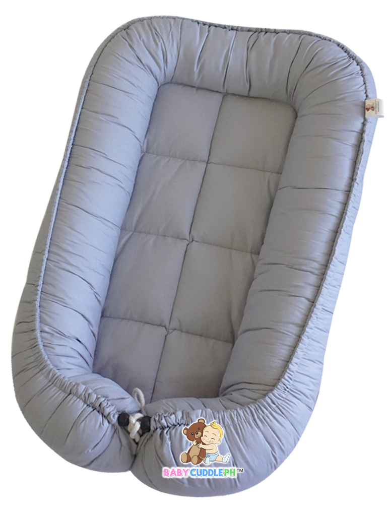 [PRE-ORDER] Pastel in Gray (Top Seller) - Babycuddle Bed