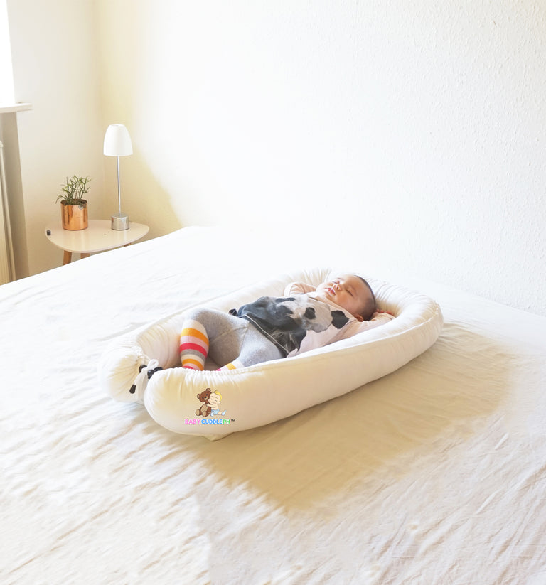 [PRE-ORDER] Pure White (Top Seller) - Babycuddle Bed
