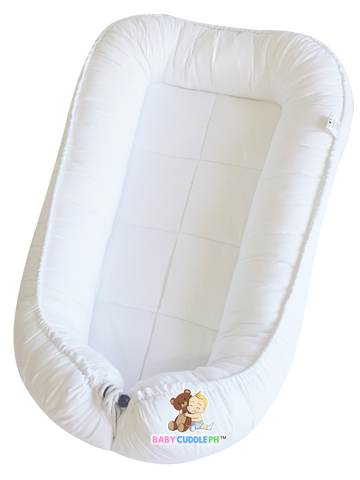 [PRE-ORDER] BabyCuddle Bed - Pure White (Top Seller)