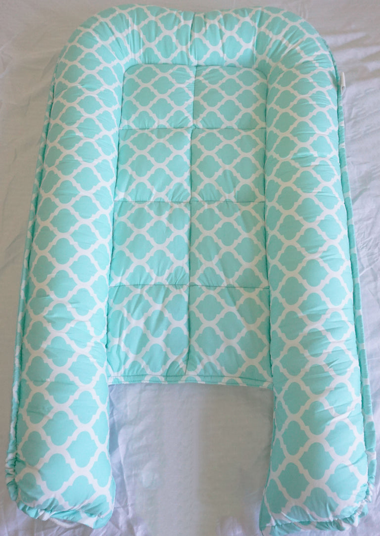 [PRE-ORDER] Quarterfoil in Green (Best Seller) - Babycuddle Bed