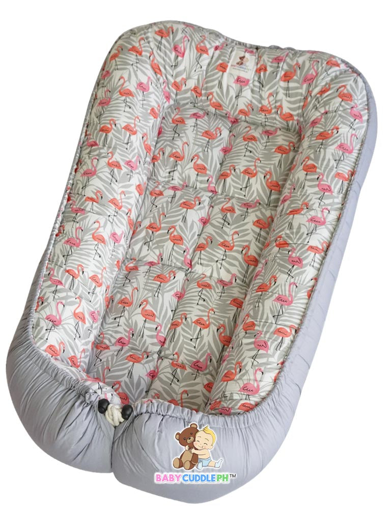 [PRE-ORDER] Flamingo in Pink (Limited Stock) - Babycuddle Bed