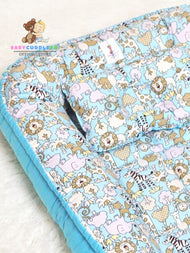 BabyCuddlePH™ Bed and Head Pillow - Animal Kingdom Collection (Top Seller)
