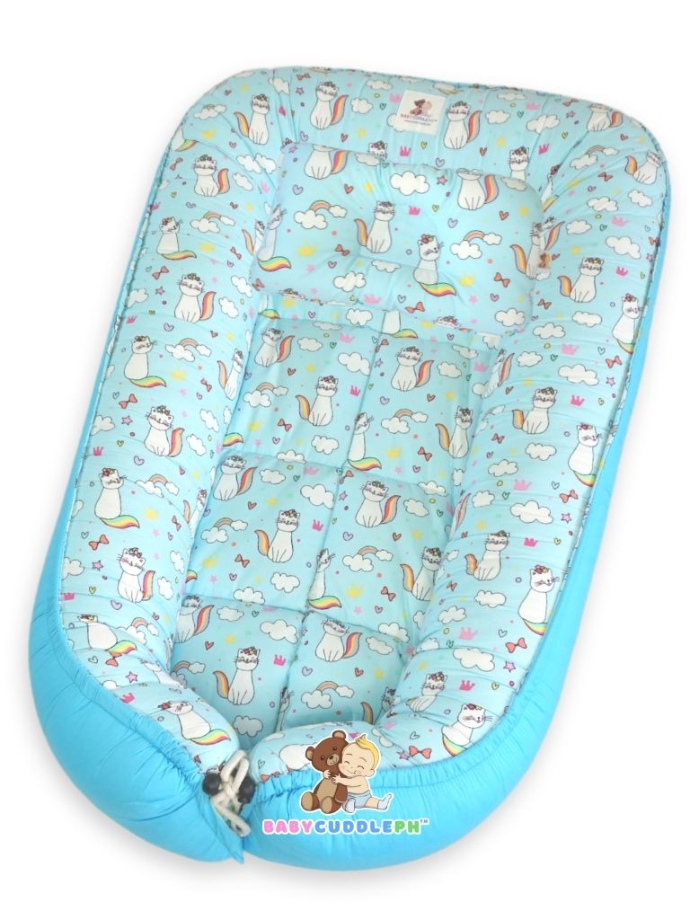 BabyCuddlePH™ Bed and Head Pillow - Cats Collection (Limited Stock)