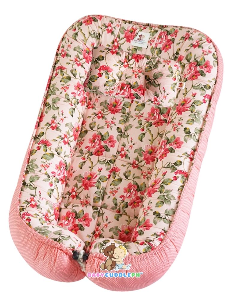 BabyCuddlePH™ Bed and Head Pillow - Flora Collection (Limited Stock)