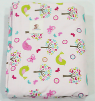 Birds and Butterflies  - Babycuddle Minky Blanket