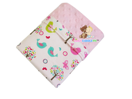 Birds and Butterflies  - Babycuddle Minky Blanket