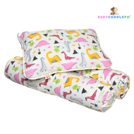 Babycuddleph Bolster Pillow Set Dino in Cream