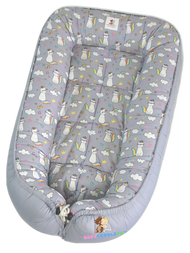 Cats in Gray (Limited Stocks) - Bed and Head Pillow