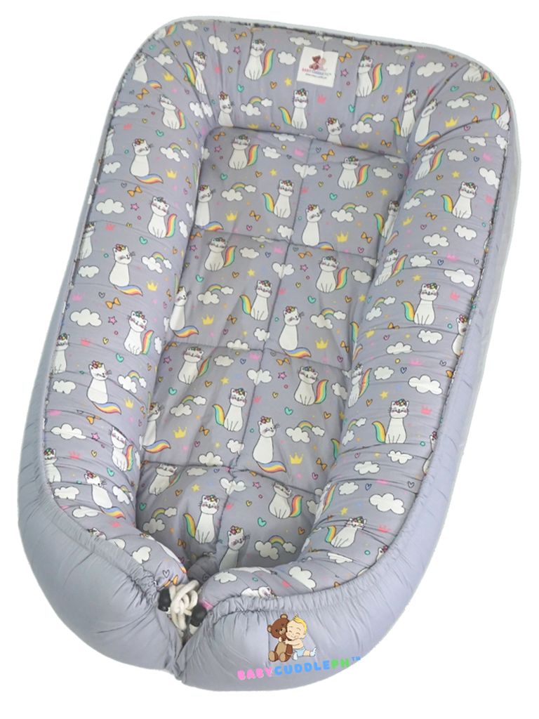 Cats in Gray (Limited Stocks) - Bed and Head Pillow