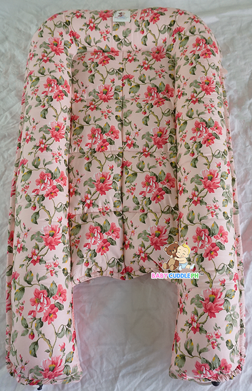 Flora in Peach Dotted (Limited Edition) - Bed and Head Pillow