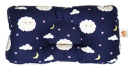 Babycuddle Head Pillow - Baby Sheep in Navy Blue