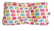 Babycuddle Head Pillow - Cats in White