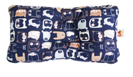 Babycuddle Head Pillow - Little Bears in Navy Blue