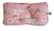 Babycuddle Head Pillow - Little Bears in Pink