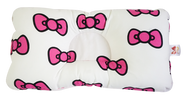 BabyCuddlePH™ Bed and Head Pillow - Big Pink Ribbons (Limited Stock)