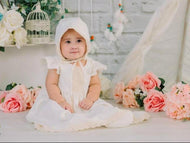 Five(5) Pieces Baptismal Colar Dress