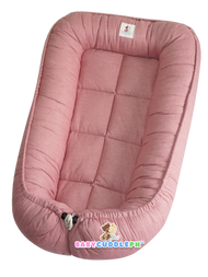 Linen Plain Old Rose Pink (Free Head Pillow)