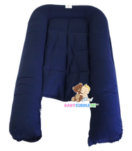 Baby Sheep in Navy Blue (Limited Edition) - Bed and Head Pillow