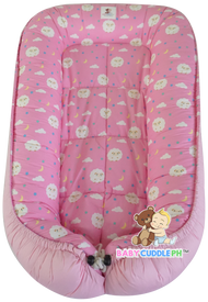 Baby Sheep in Pink ( Limited Edition) - Bed and Head Pillow