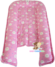 Baby Sheep in Pink ( Limited Edition) - Bed and Head Pillow