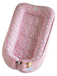 Little Sheep in Pink (Limited Stock) - Bed and Head Pillow