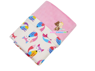 Sleepy Fox - Babycuddle Minky Blanket