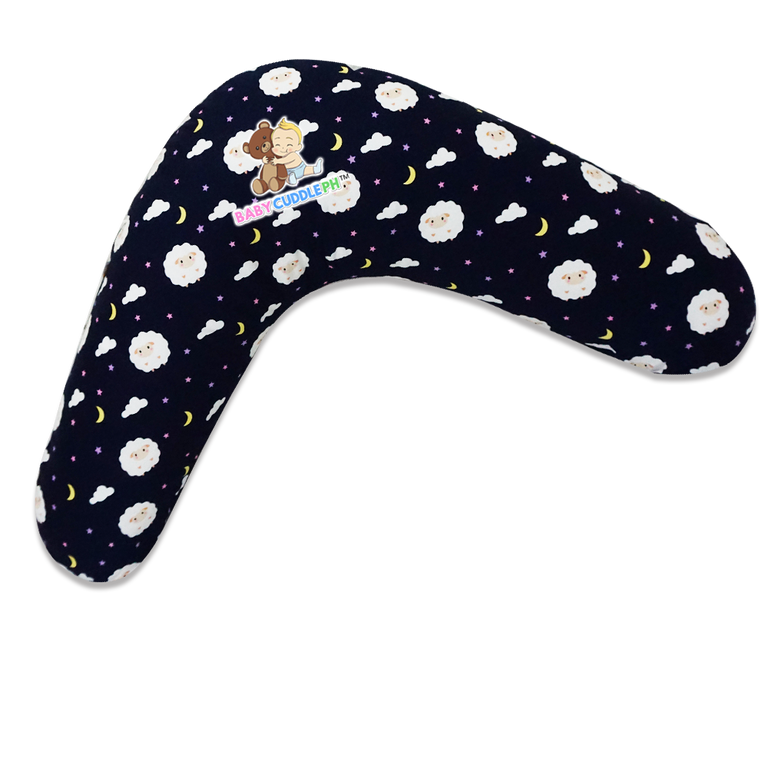 BabyCuddle Nursing Pillow (Multi-use) - Baby Sheep Collection (Best Seller)