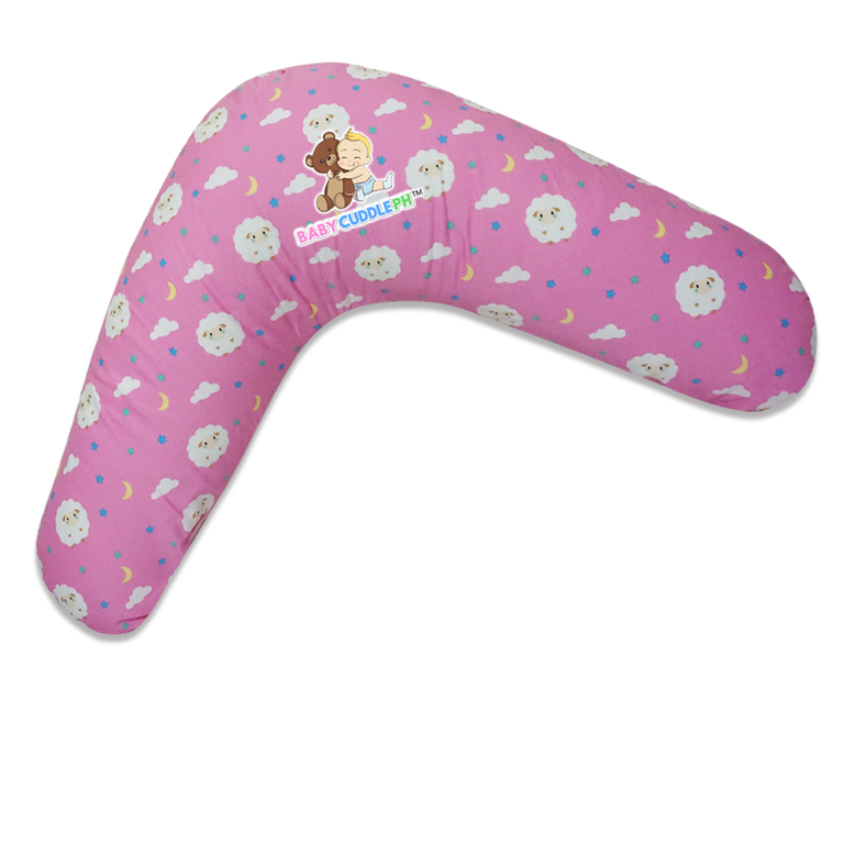 BabyCuddle Nursing Pillow (Multi-use) - Baby Sheep Collection (Best Seller)