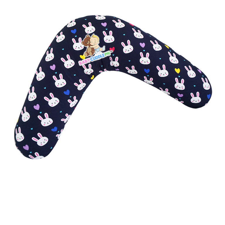 BabyCuddle Nursing Pillow (Multi-use) - Bunny Collection (Best Seller)
