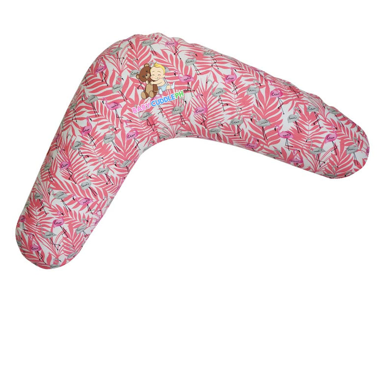 BabyCuddle Nursing Pillow (Multi-use) - Flamingo in Pink (Limited Stock)