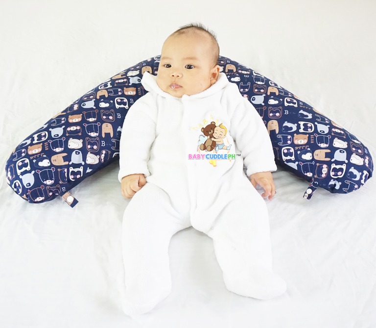 BabyCuddle Nursing Pillow (Multi-use) - Little Bears Collection (Limited Stock)