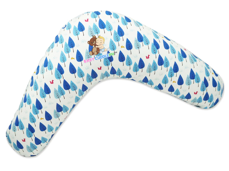 BabyCuddle Nursing Pillow (Multi-use) - Tropical Leaves (Limited Stock)