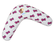 Babycuddle Nursing Pillow (Multi-use) - Big Pink Ribbons