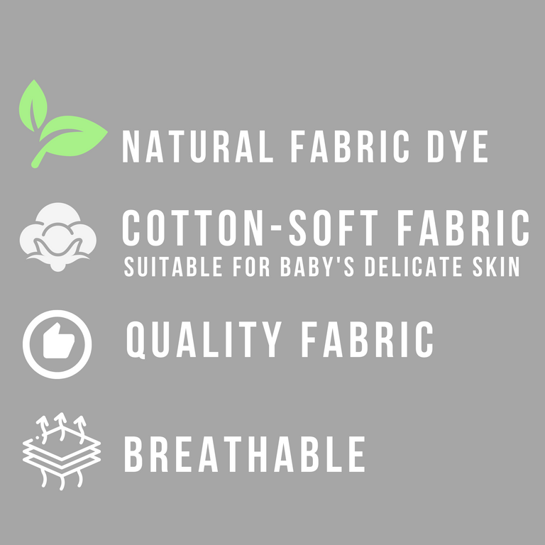 5 Pieces Newborn Clothes (1 Set YELLOW Color)