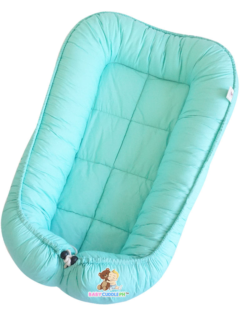 Pastel in Green (Limited Stock) - Bed and Head Pillow