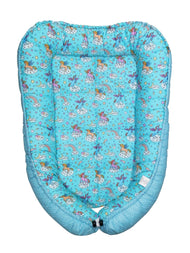 Unicorn in Teal - Bed and Head Pillow